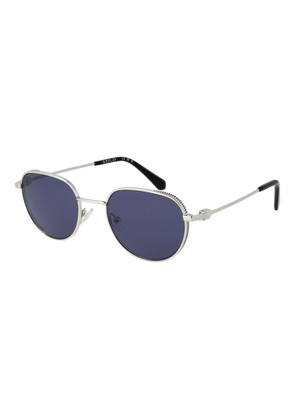 Replay Silver Metal Sunglasses
