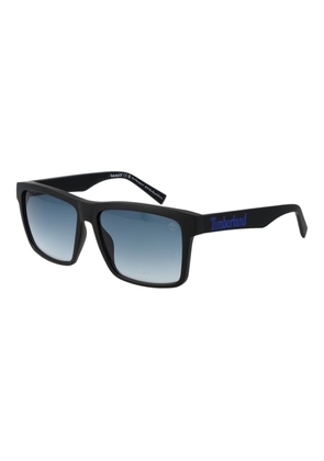 Timberland Black Stainless Steel Sunglasses