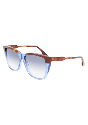Victoria Beckham Blue Acetate Sunglasses