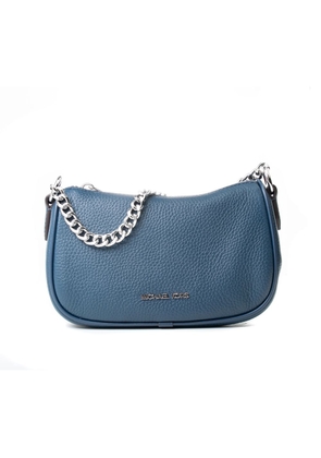 Michael Kors Blue Fur Shoulder Bag