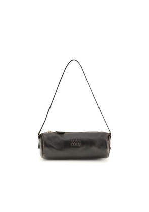 Miu Miu Brown Lamb Leather Accessories