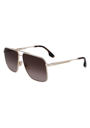 Victoria Beckham Gold Metal Sunglasses
