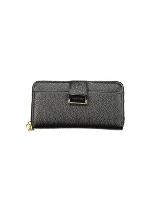 Mario Valentino Black Polyurethane Women Wallet