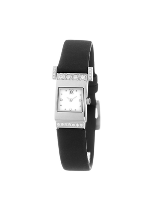 Laura Biagiotti Black Rubber Dress Watch