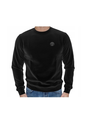 Plein Sport Black Cotton Sweatshirt - XXL