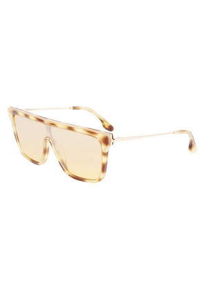 Victoria Beckham Brown Acetate Sunglasses