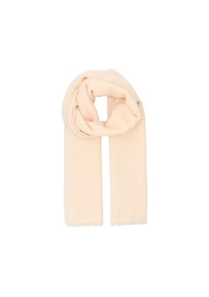 Faliero Sarti White Wool Scarf