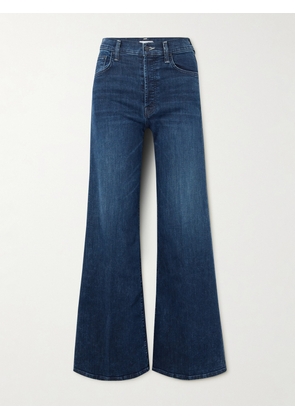Mother - The Tomcat Roller Sneak High-rise Wide-leg Jeans - Blue - 23,24,25,26,27,28,29,30,31,32