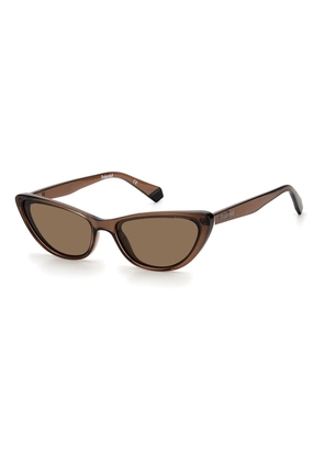 Polaroid Brown Plastic Sunglasses