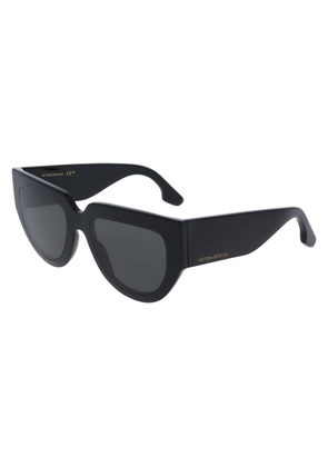 Victoria Beckham Black Acetate Sunglasses