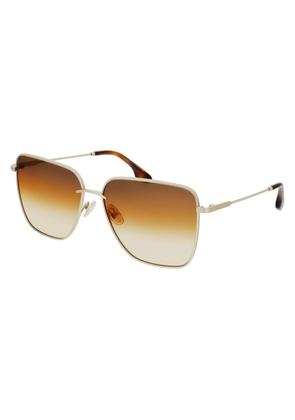 Victoria Beckham Gold Metal Sunglasses