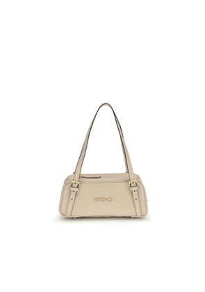 Versace Cream Lamb Ovis Aries Aries Shoulder Bag