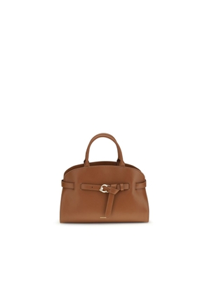 Coccinelle Brown Calf Leather Bos Taurus Handbag