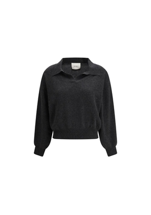 Lisa Yang Gray Cashmere Sweatshirt - 1