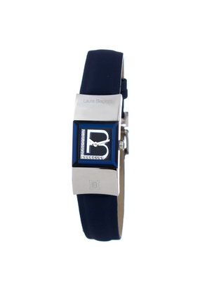 Laura Biagiotti Blue Leather Dress Watch