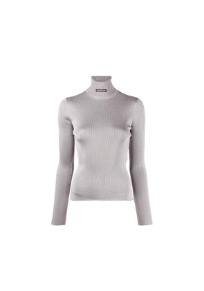Balenciaga Gray Polyester Turtleneck - S
