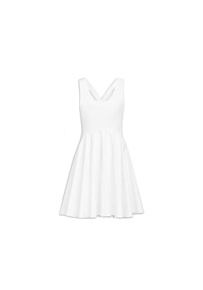 Alaïa White Cotton Casual Dress - 38