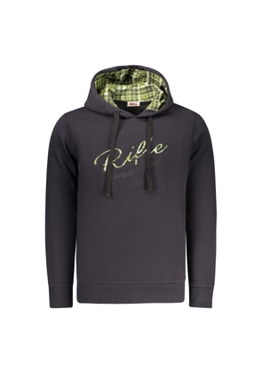 Rifle Blue Cotton Men's Sweatshirt - M
