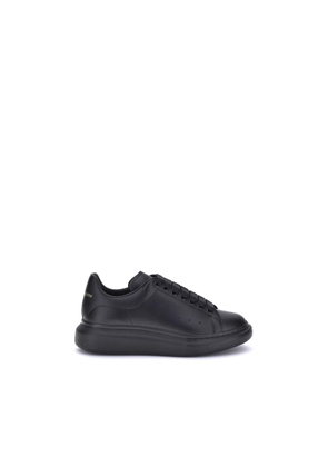 Alexander McQueen Black Calf Leather Bos Taurus Platform Sneakers - EU41.5/US8.5