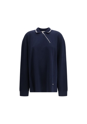 Miu Miu Blue Cotton Polo Shirt - XS