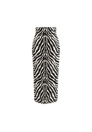 Khaite Multicolor Calf Leather Bos Taurus Skirt - 4