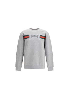 Gucci Gray Cotton Sweatshirt - S