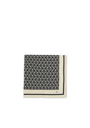 Valentino Garavani Multicolor Silk Scarf