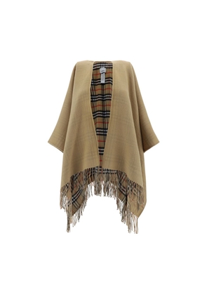Burberry Brown Merino Wool Scarf