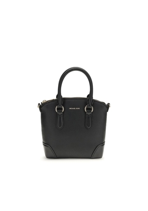 Michael Kors Black Calf Leather Bos Taurus Shoulder Bag