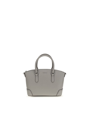 Michael Kors Gray Calf Leather Bos Taurus Shoulder Bag