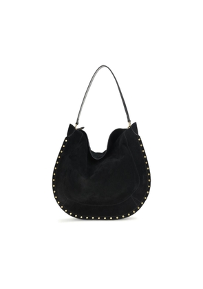 Isabel Marant Black Calf Leather Bos Taurus Shoulder Bag
