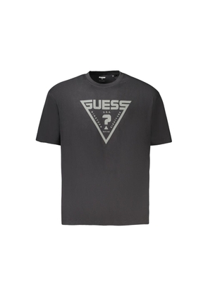 Guess Jeans Black Cotton Men's T-Shirt - XS