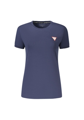 Guess Jeans Blu Cotton Women T-Shirt - XS