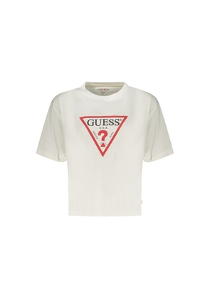 Guess Jeans Bianco Cotton Women T-Shirt - XS