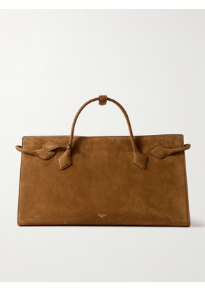 Alaïa - East West Nubuck Tote - Brown - One size