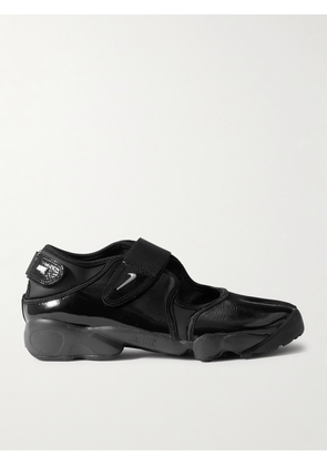 Nike - Air Rift Paneled Leather Split-toe Sneakers - Black - US5,US6,US7,US8,US9,US10,US11,US12