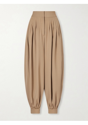 Altuzarra - Chapman Pleated Wool-twill Tapered Pants - Brown - FR 34,FR 36,FR 38,FR 40,FR 42,FR 44