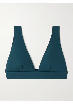 Eres - Les Essentiels Chrome Triangle Bikini Top - Blue - FR 38,FR 40,FR 42,FR 44