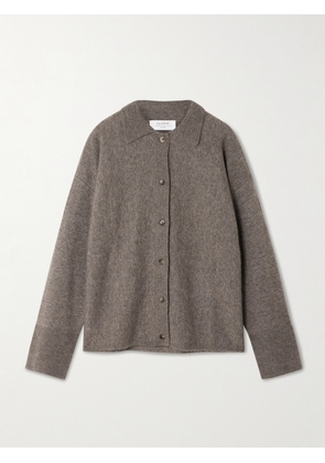 La Ligne - Meredith Cashmere And Silk-blend Cardigan - Brown - xx small,x small,small,medium,large,x large