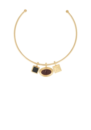 Heaven Mayhem Solene Choker Bundle in Metallic Gold.