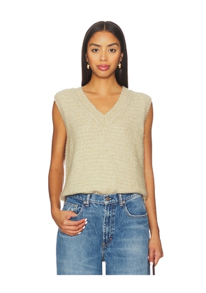 Stitches & Stripes Suzette Vest in Beige. Size M. Also in S, XS.