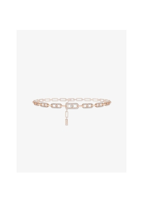 Messika Move Link 1.70ct Brilliant-Cut Diamond and 18ct Yellow-Gold Necklace