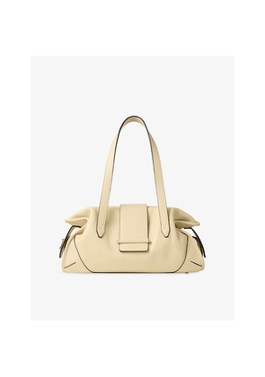 Womens Jimmy Choo Bar Holdall Medium Leather Shoulder Bag