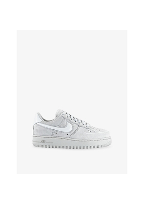 Womens Nike Air Force 1 '07 Suede and Canvas Trainers