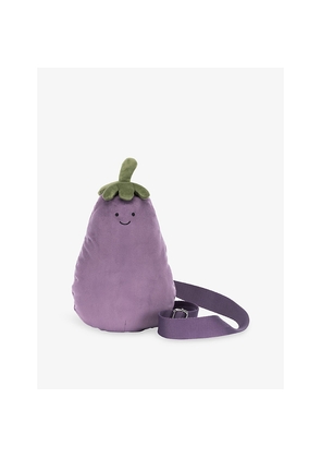 Womens Jellycat Amuseables Aubergine Soft Bag 27cm