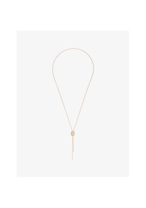 Womens Piaget Possession 18ct Rose-Gold and 0.43ct Brilliant-Cut Diamond Pendant Necklace