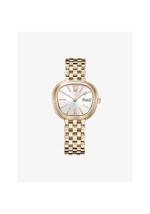 Piaget Sixtie 18ct Rose-Gold Quartz Watch 29mm