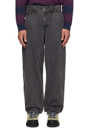 Dime Black Baggy Jeans
