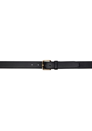 The Row Black Classic Belt