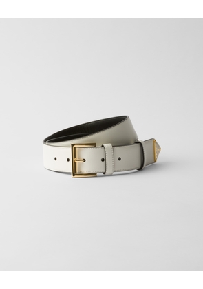 Leather belt